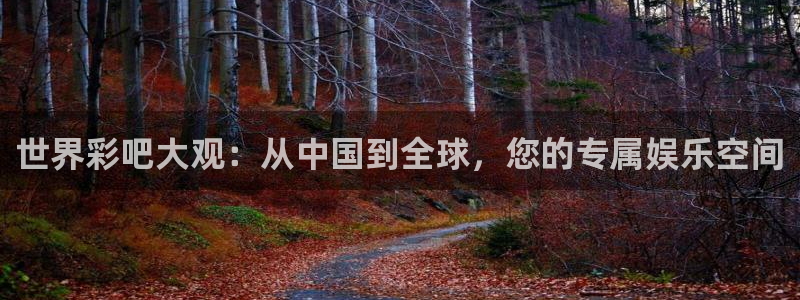 超凡国际官网入口：世界彩吧大观：从中国到全球，您的专属娱乐空间
